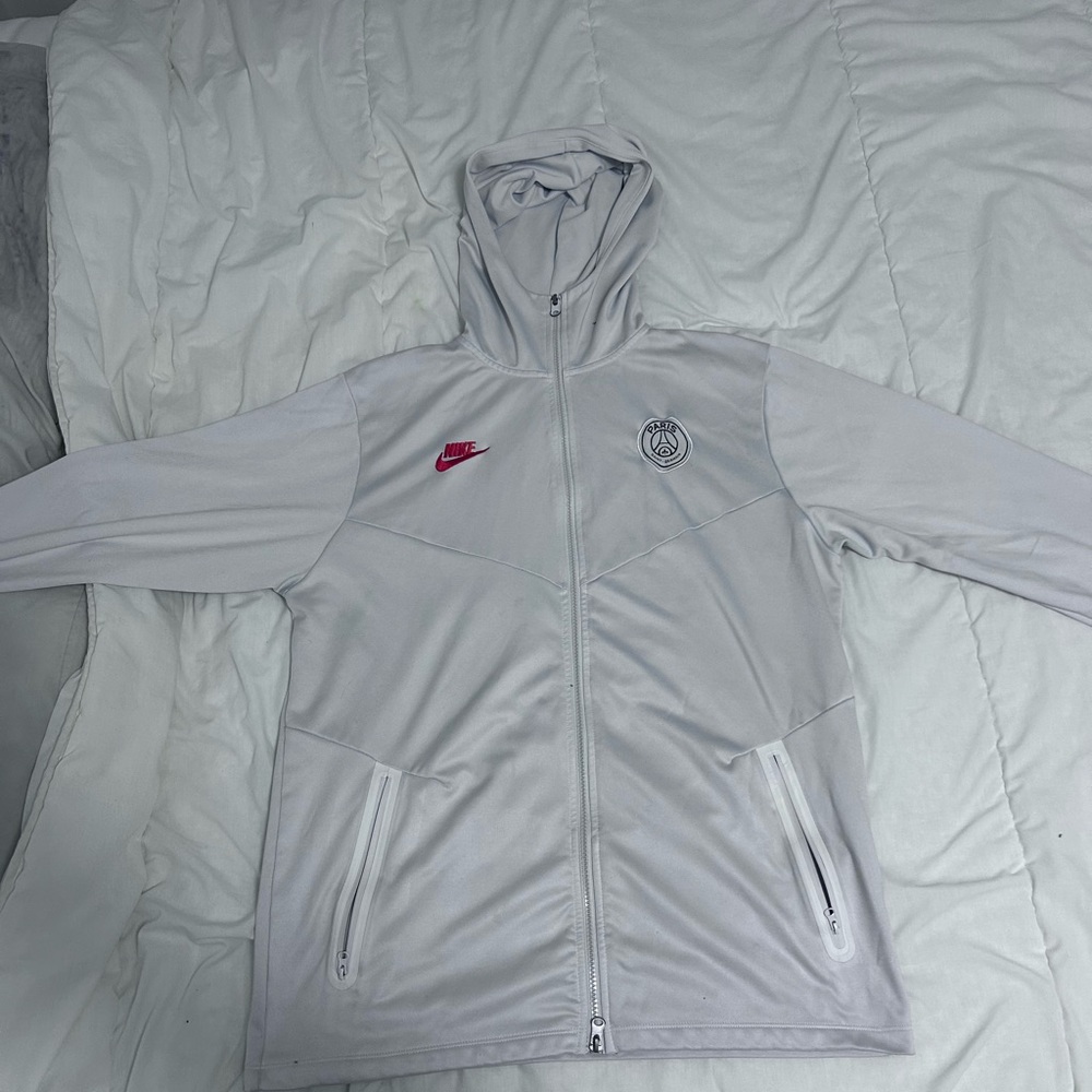 Nike Gray Zip Up Men's Sweater